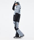 Dune W Snowboardjakke Dame Soft Blue/Black, Billede 4 af 9