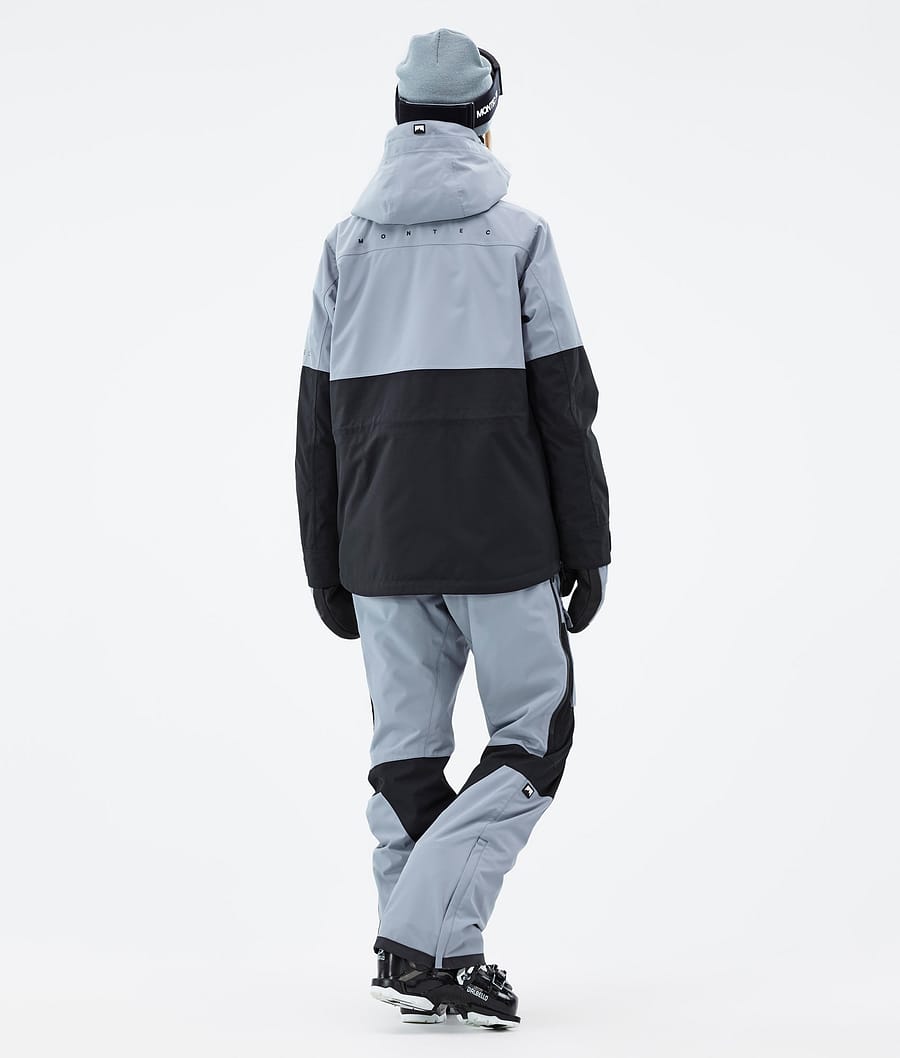 Dune W Ski Jacket Women Soft Blue/Black