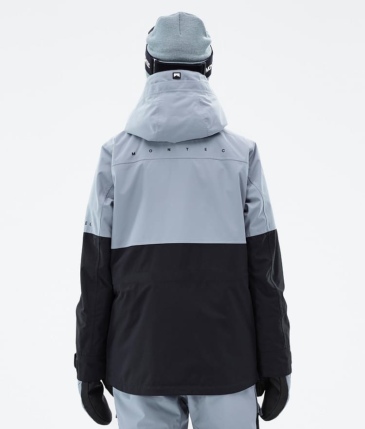 Dune W Snowboardjakke Dame Soft Blue/Black