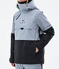 Dune W Snowboardjakke Dame Soft Blue/Black, Billede 8 af 9