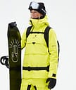 Dune W Giacca Snowboard Donna Bright Yellow
