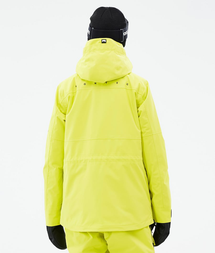 Montec Dune W Women's Snowboard Jacket Bright Yellow