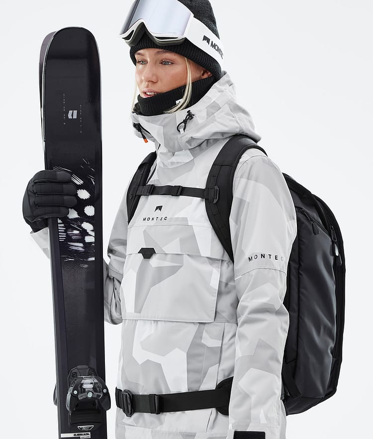 Dune W Skijacke Damen Snow Camo