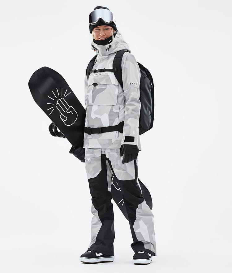 Dune W Veste Snowboard Femme Snow Camo, Image 3 sur 9