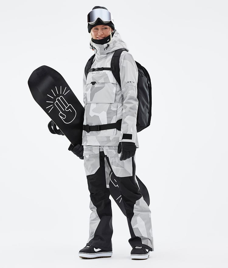 Dune W Veste Snowboard Femme Snow Camo