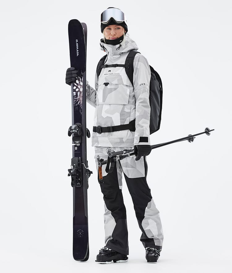 Dune W Ski jas Dames Snow Camo