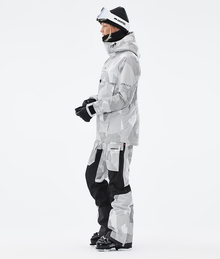 Dune W Veste de Ski Femme Snow Camo