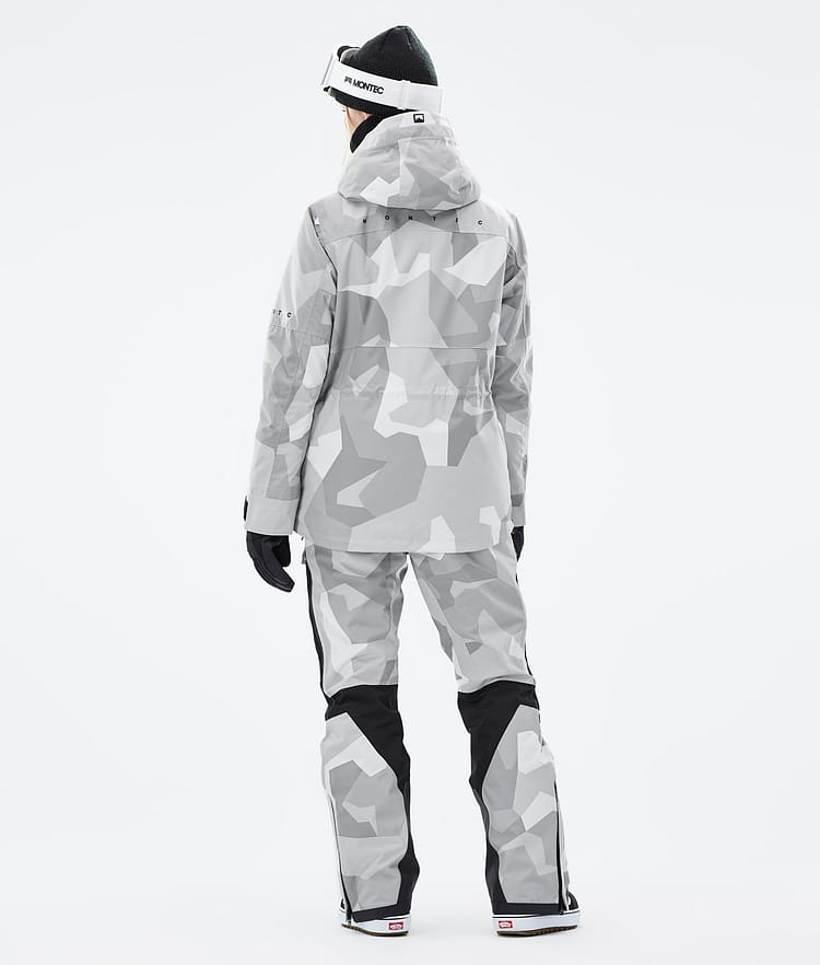 Dune W Veste Snowboard Femme Snow Camo, Image 5 sur 9