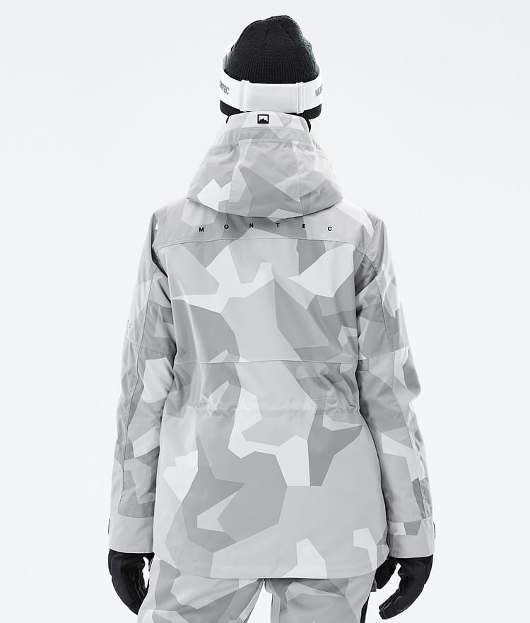 Dune W Veste Snowboard Femme Snow Camo, Image 7 sur 9