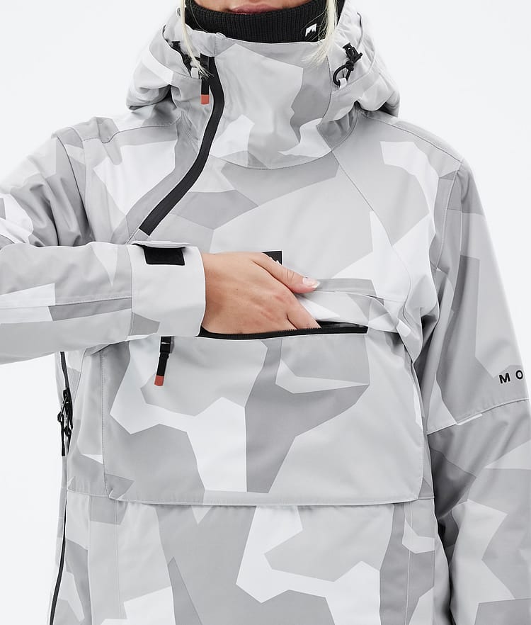 Women Camo Dune Snowboard Jacket W Snow Montec