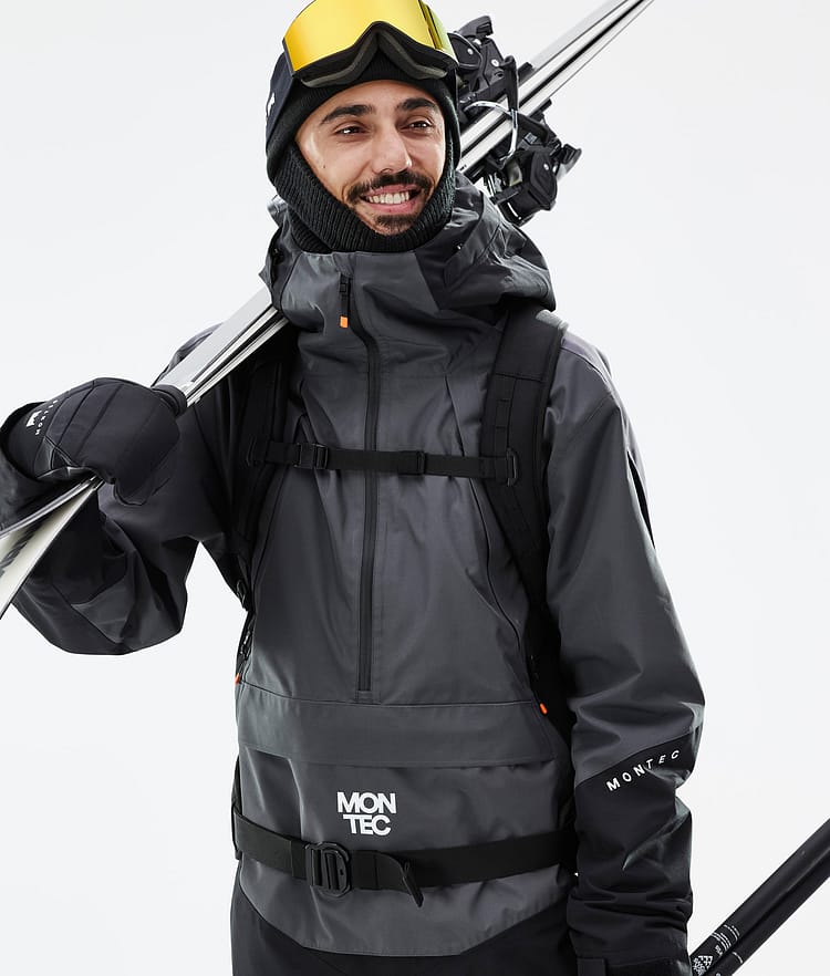 Apex Skijacke Herren Phantom/Black/Pearl