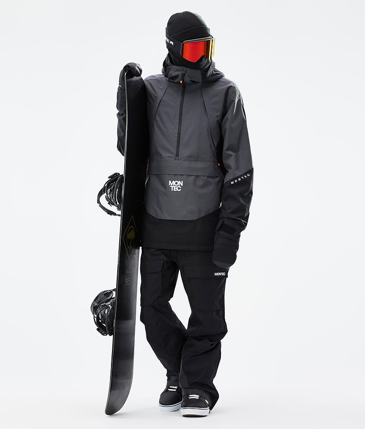 Montec Apex Snowboard Jacket Men Phantom/Black/Pearl | Montecwear.com