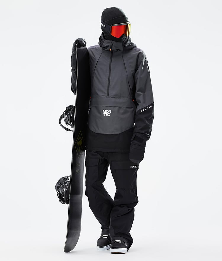 Apex Snowboardjakke Herre Phantom/Black/Pearl