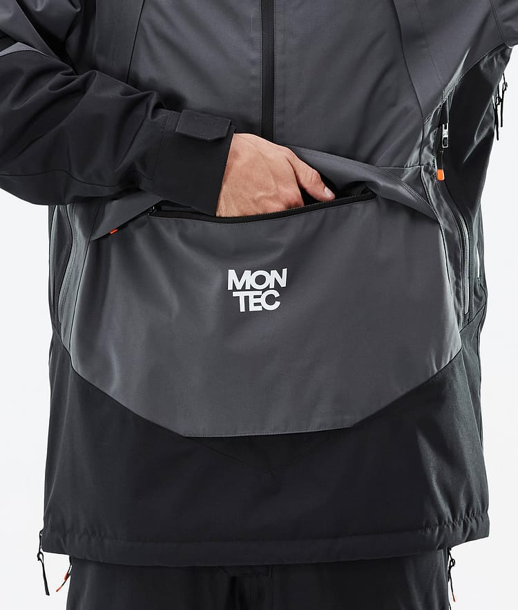 Apex Ski Jacket Men Phantom/Black/Pearl