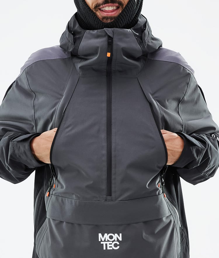 Apex Snowboard Jacket Men Phantom/Black/Pearl