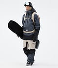 Apex Snowboardjacke Herren Metal Blue/Black/Sand, Bild 3 von 10