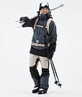 Apex Skijacke Herren Metal Blue/Black/Sand, Bild 3 von 10