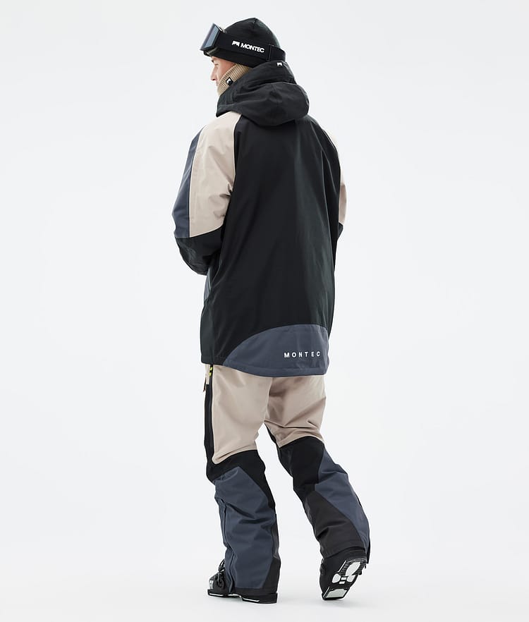 Apex Skijacke Herren Metal Blue/Black/Sand, Bild 5 von 10