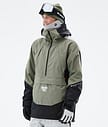 Apex Giacca Snowboard Uomo Greenish/Black/Light Grey