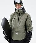 Apex Snowboard Jacket Men Greenish/Black/Light Grey, Image 2 of 10