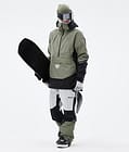 Apex Snowboard Jacket Men Greenish/Black/Light Grey, Image 3 of 10