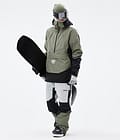 Apex Giacca Snowboard Uomo Greenish/Black/Light Grey