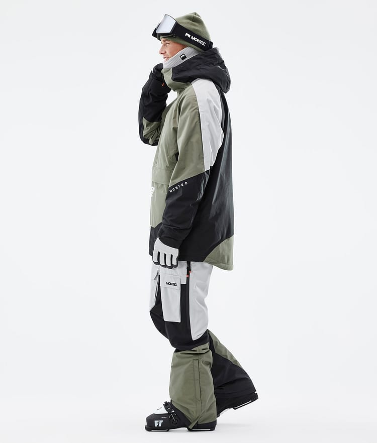 Apex Manteau Ski Homme Greenish/Black/Light Grey