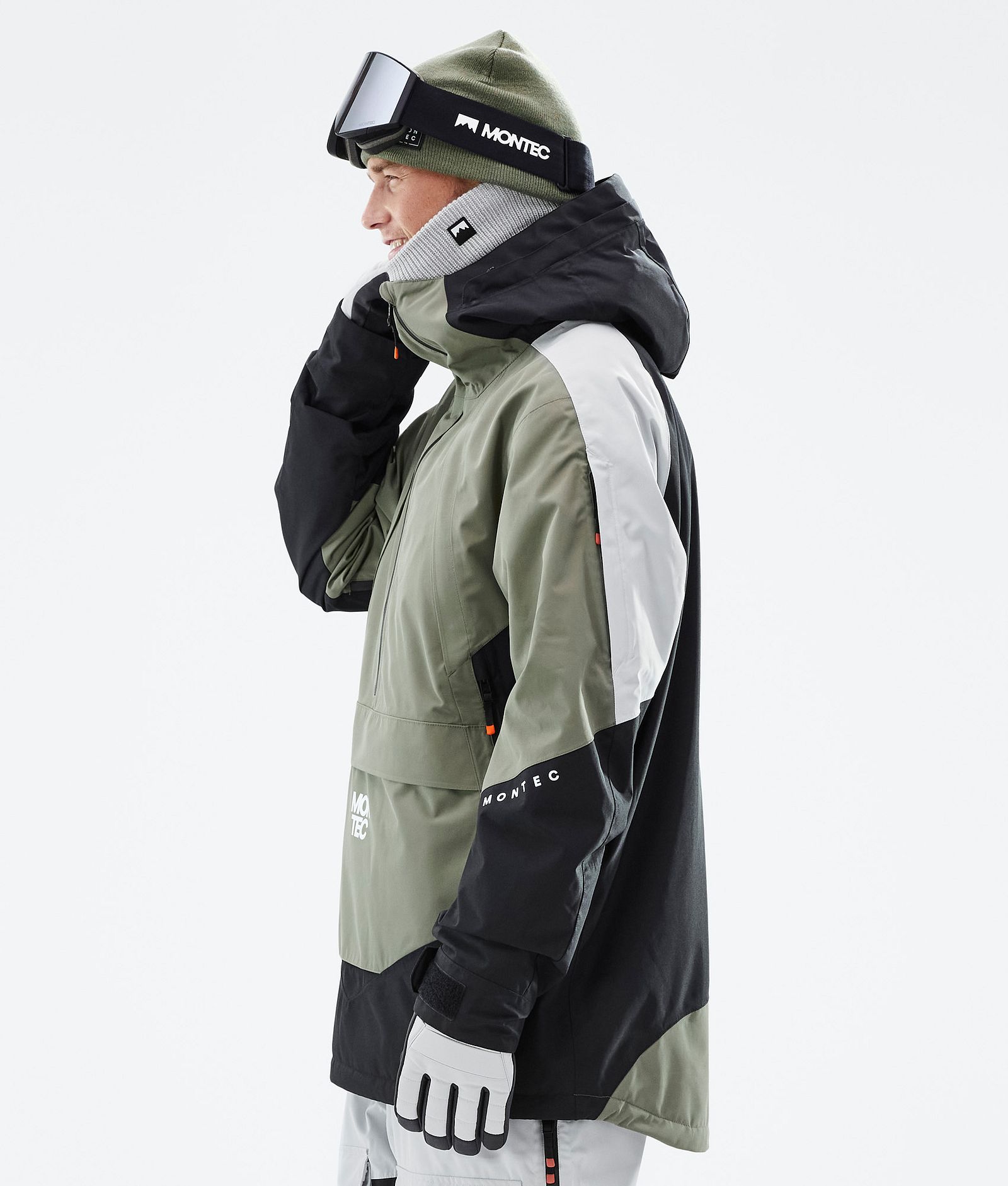 Apex Giacca Snowboard Uomo Greenish/Black/Light Grey, Immagine 6 di 10