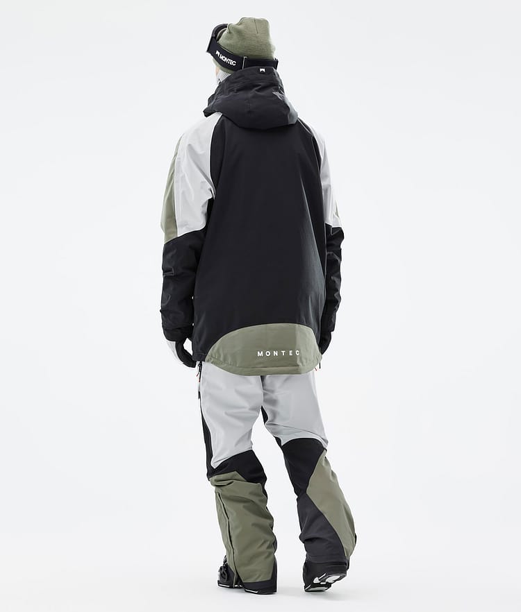 Apex Skijacke Herren Greenish/Black/Light Grey, Bild 6 von 11