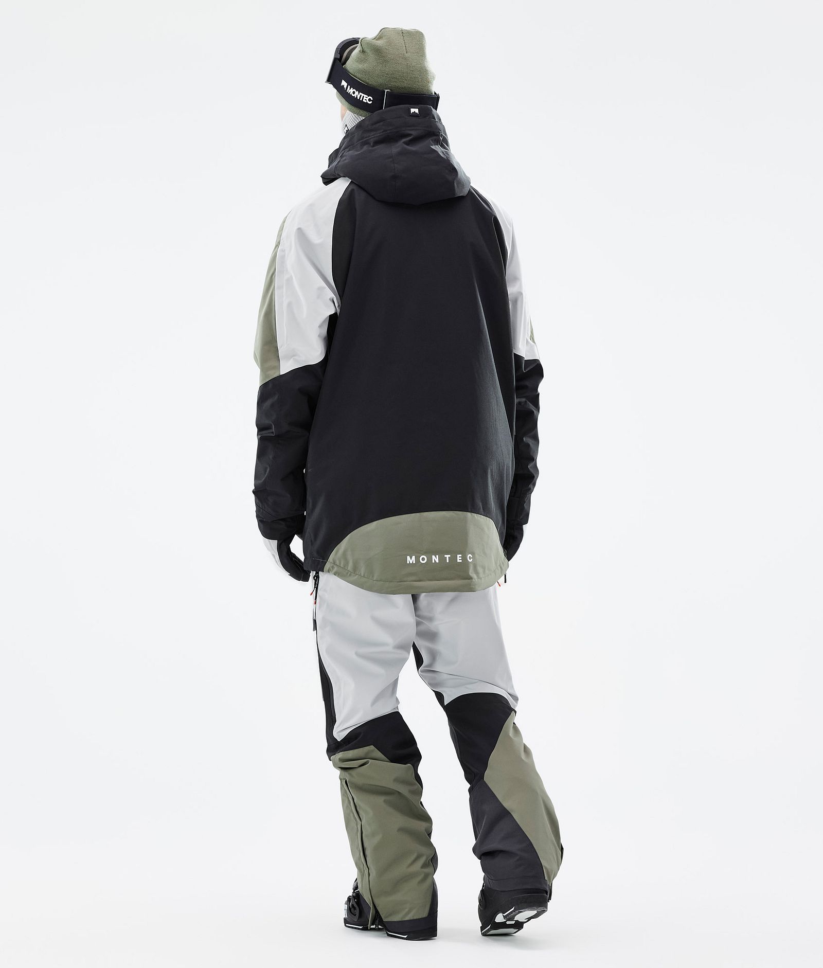 Apex Skijacke Herren Greenish/Black/Light Grey, Bild 6 von 11
