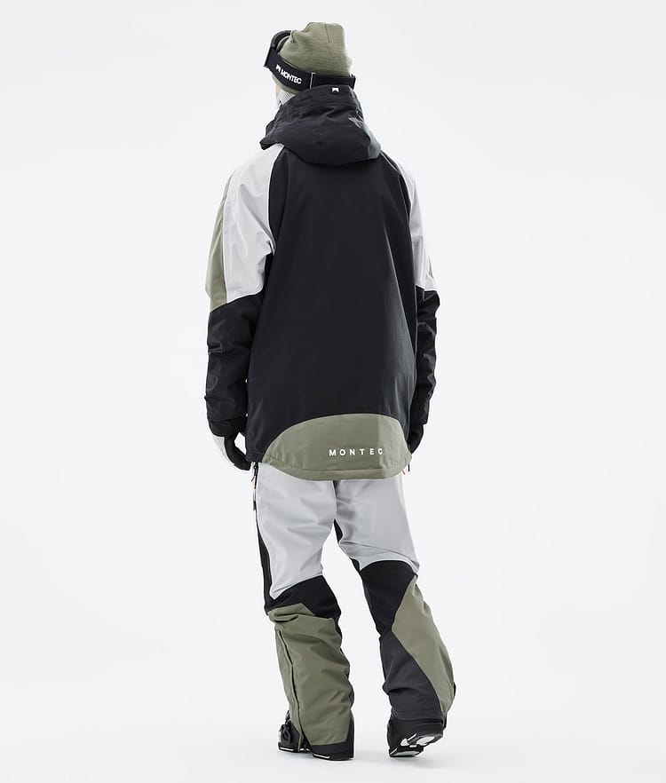 Apex スキージャケット メンズ Greenish/Black/Light Grey