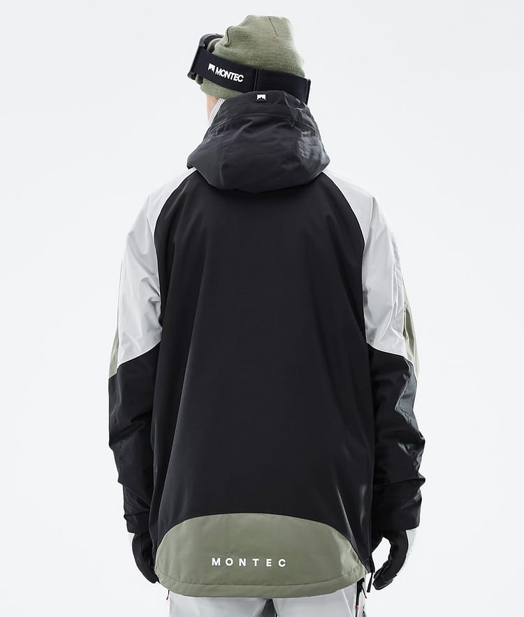 Apex Skijacke Herren Greenish/Black/Light Grey, Bild 8 von 11
