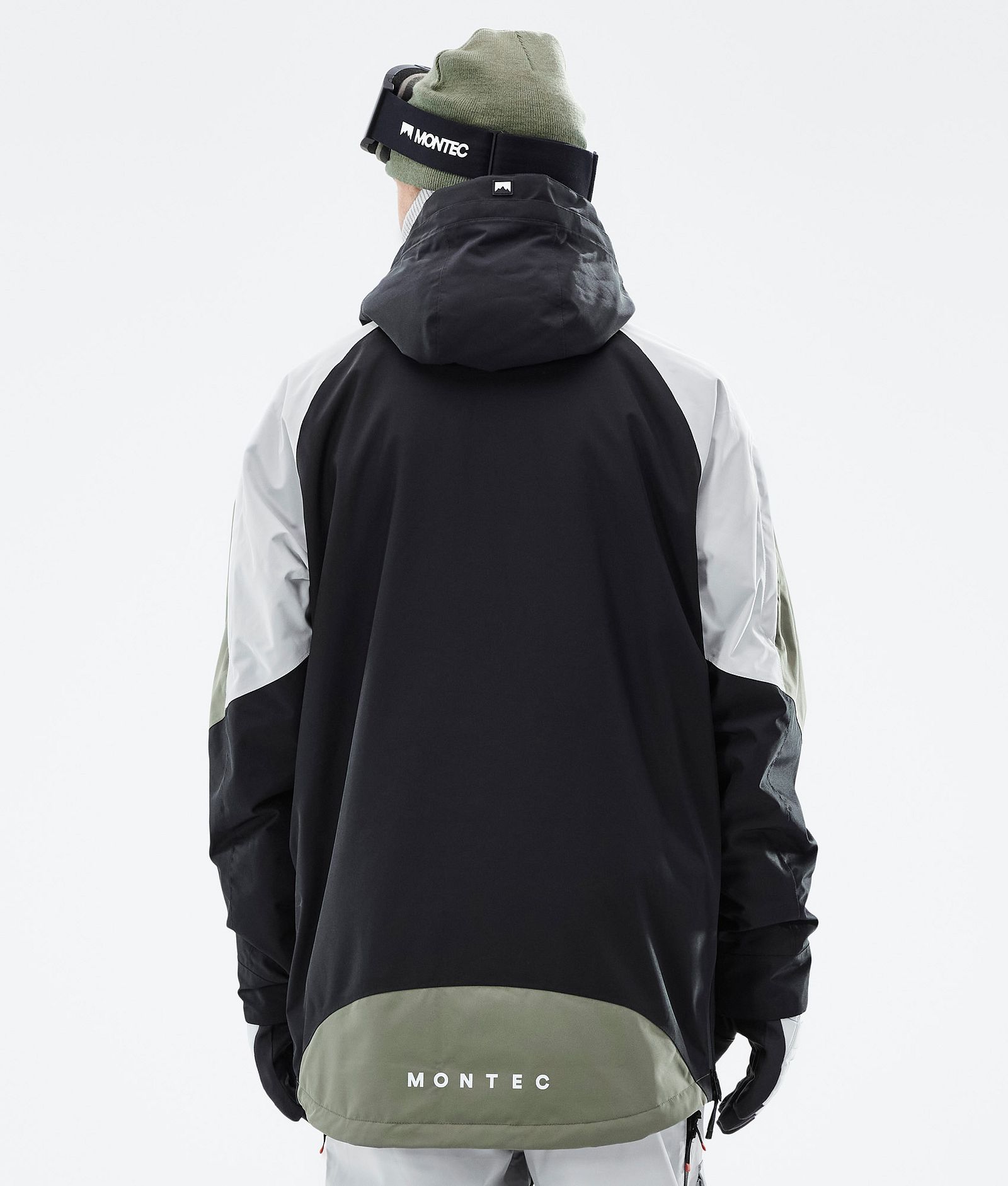 Apex Skijacke Herren Greenish/Black/Light Grey, Bild 8 von 11