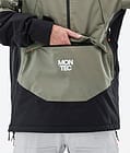 Apex Skijacke Herren Greenish/Black/Light Grey, Bild 10 von 11