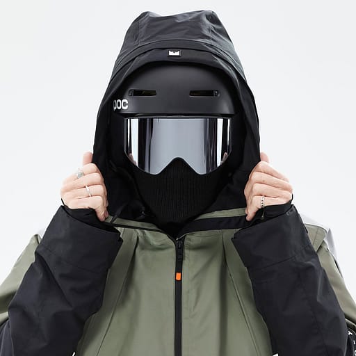 Capuche anti-tempête