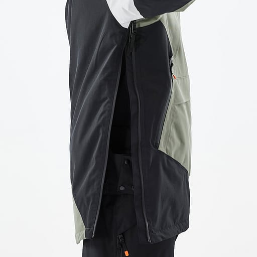 Side Zipper with Inner Placket Main Product Details Image,