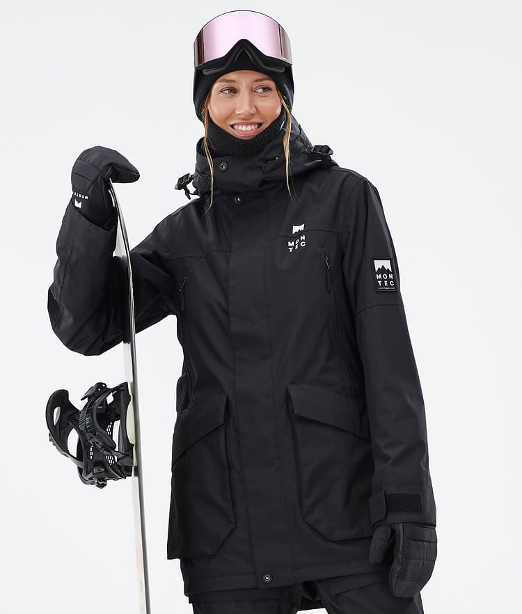 Virago W Snowboardjakke Dame Black, Billede 1 af 10