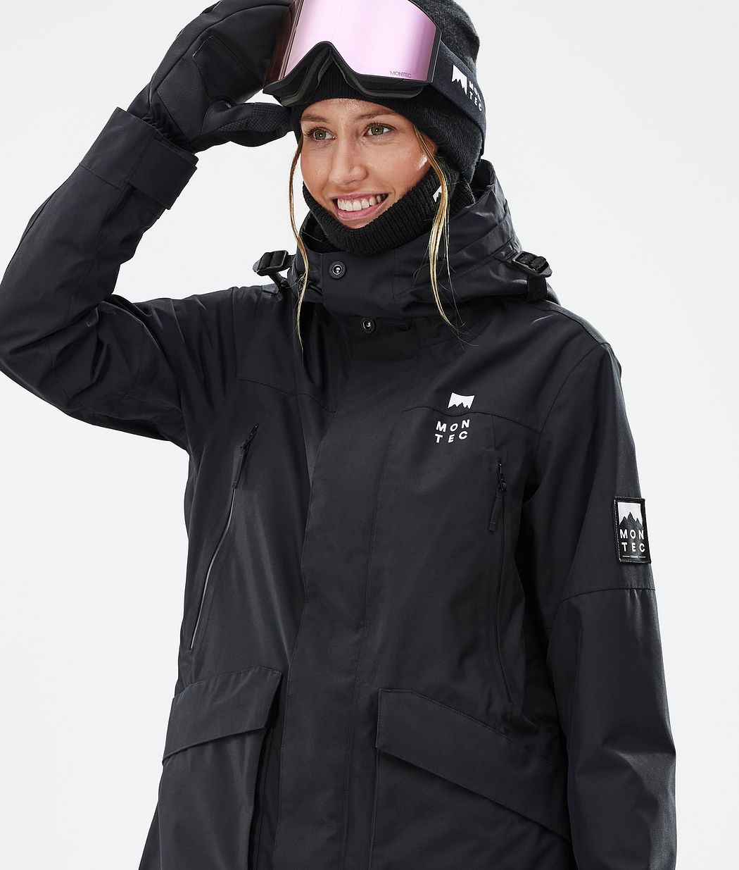 Virago W Snowboard Jacket Women Black Renewed