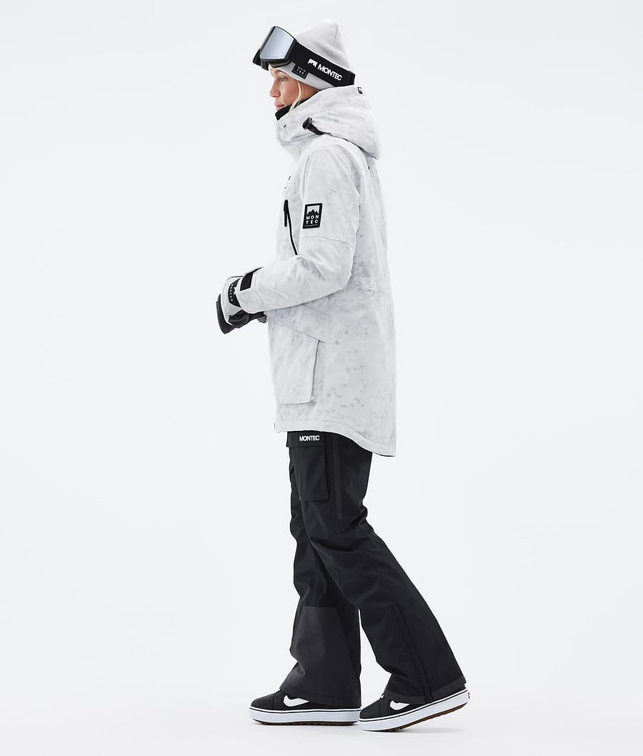 Montec Virago W Snowboard Jacket Women White Tiedye | Montecwear.com