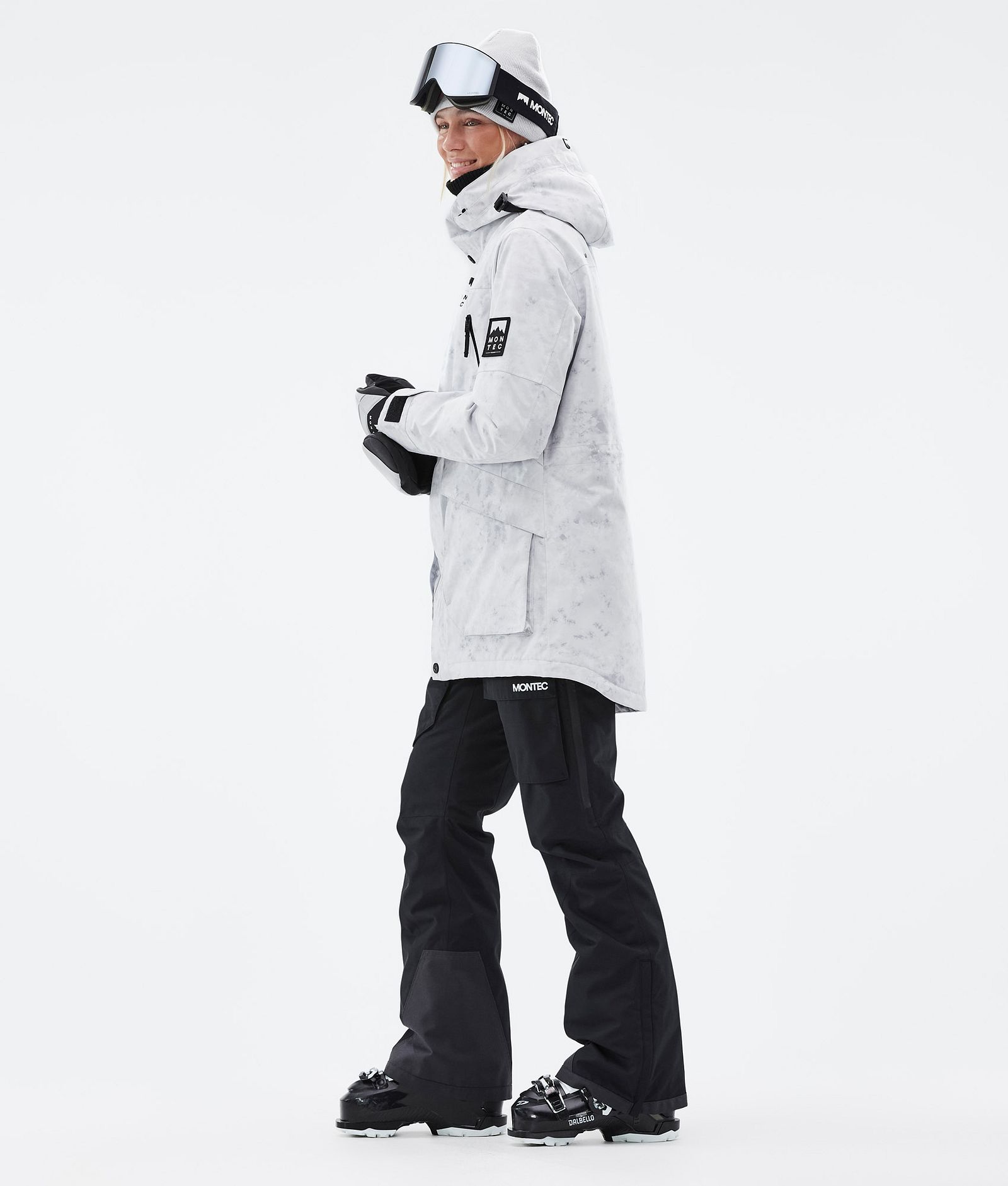 Montec Virago W Ski Jacket Women White Tiedye | Montecwear.com