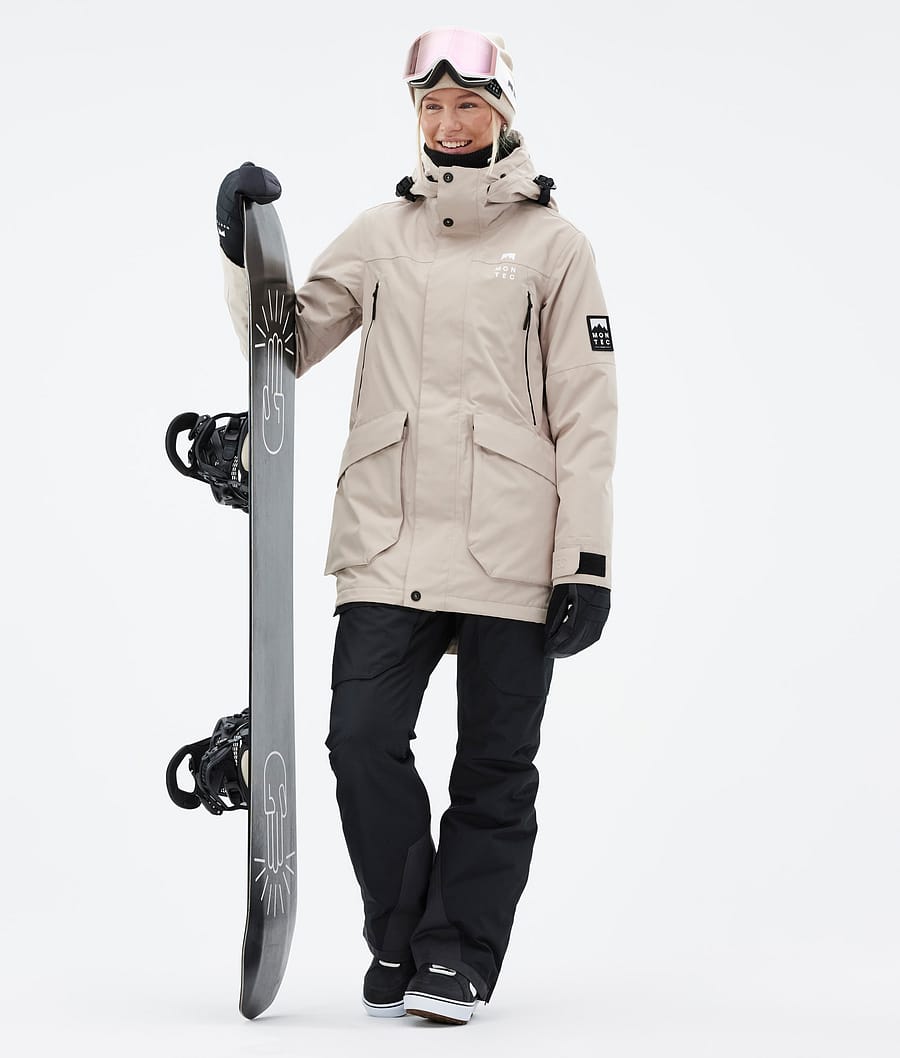 Virago W Snowboard Jacket Women Sand