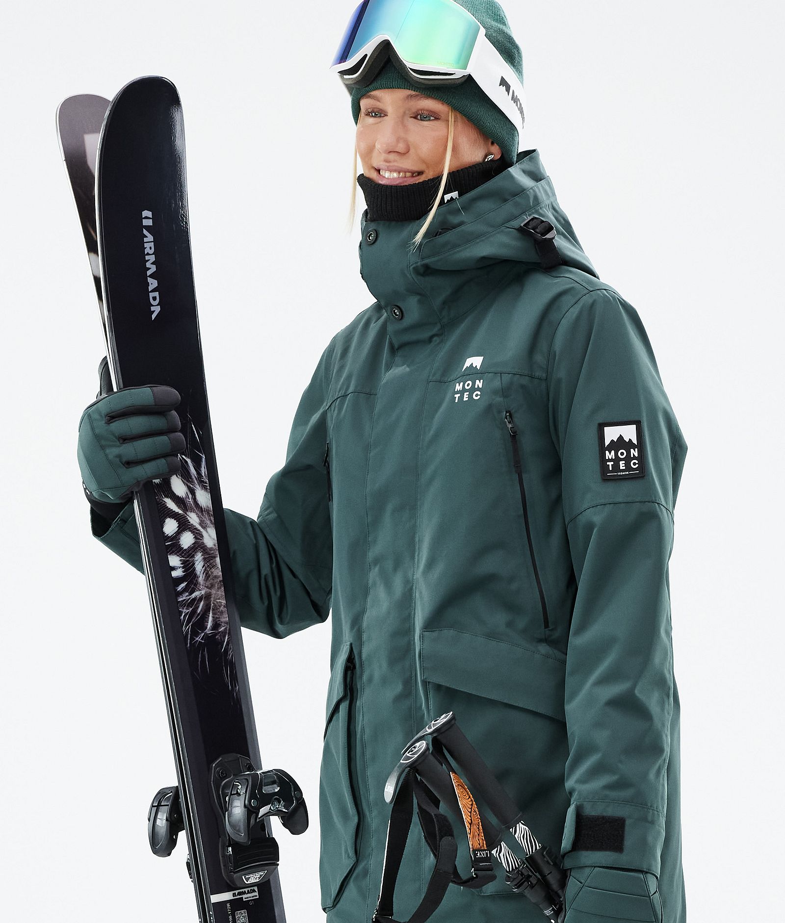 Virago W Skijakke Dame Dark Atlantic, Billede 2 af 10
