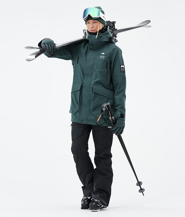 Virago W Skijakke Dame Dark Atlantic, Billede 3 af 10