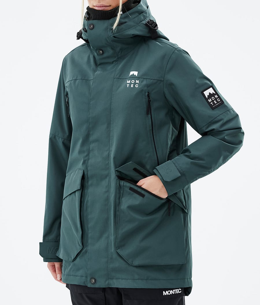 Virago W Snowboard Jacket Women Dark Atlantic