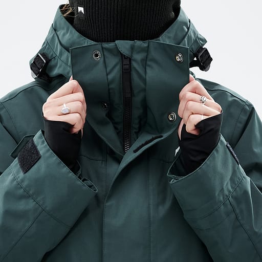 Front Zipper with Double Plackets Main Product Details Image,