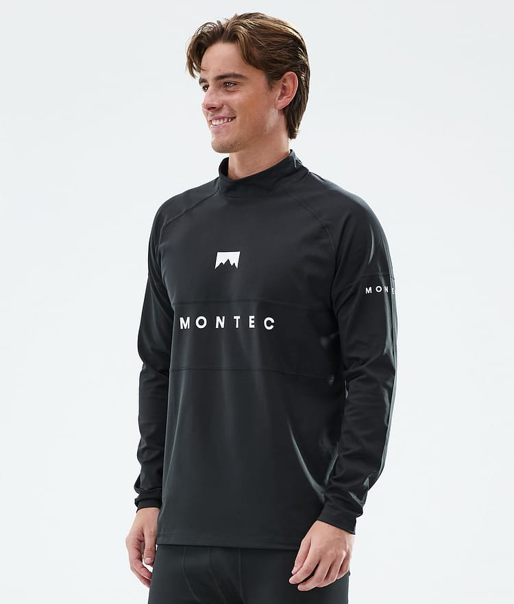 Alpha Base Layer Top Men Black, Image 1 of 5