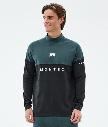 Alpha Funktionsshirt Herren Dark Atlantic/Black