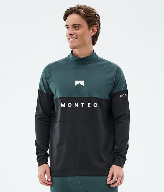 Alpha Camiseta Térmica Hombre Dark Atlantic/Black