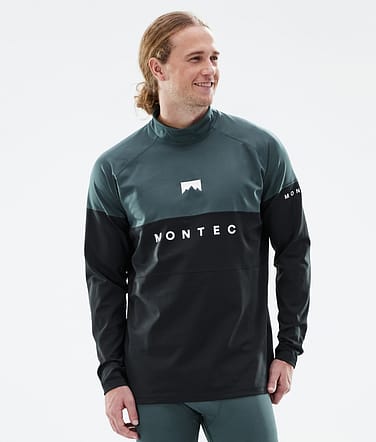 Alpha Funktionsshirt Herren Dark Atlantic/Black
