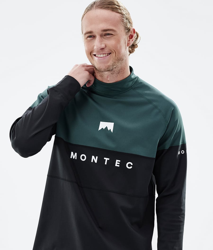 Alpha Base Layer Top Men Dark Atlantic/Black
